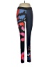 Assorted Brands Graphic Blue Leggings Size M - photo 1