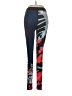 Assorted Brands Graphic Blue Leggings Size M - photo 2