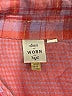 Seen Worn Kept 100% Cotton Plaid Red Long Sleeve Button-Down Shirt Size 10 - photo 7