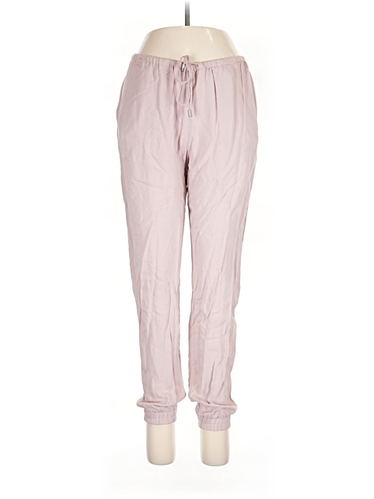 Pre-owned Divided By H&m Casual Pants In Pink