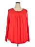 Assorted Brands Red Long Sleeve Blouse Size 3X - photo 1