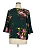 Carolina Belle 100% Polyester Green 3/4 Sleeve Blouse Size XL - photo 1