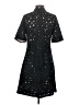 Kas New York 100% Polyester Black Cocktail Dress Size XS - photo 2