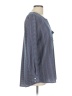 Lilla P 100% Polyester Gray Long Sleeve Blouse Size L - photo 4