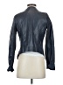 Trouve 100% Leather Blue Leather Jacket Size XS - photo 2