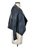 Trouve 100% Leather Blue Leather Jacket Size XS - photo 4
