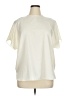 Lauren Lee 100% Polyester Ivory Short Sleeve Blouse Size XL - photo 1