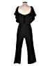 Leith Solid Black Jumpsuit Size M - photo 2