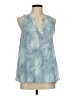 Joie Blue Sleeveless Blouse Size M - photo 1