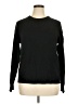 Time and Tru Solid Black Pullover Sweater Size XL - photo 1