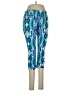 Soybu Print Blue Active Pants Size M - photo 1