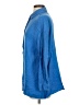 Shein Blue 3/4 Sleeve Button-Down Shirt Size 2 - photo 5