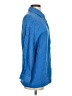 Shein Blue 3/4 Sleeve Button-Down Shirt Size 2 - photo 4