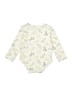 Little Lad Ivory Long Sleeve Onesie Size 6-9 mo - photo 2