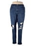 Levi's Hearts Blue Jeans Size 22 - photo 1