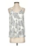 Olivia Grey Silver Sleeveless Blouse Size S - photo 1