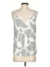 Olivia Grey Silver Sleeveless Blouse Size S - photo 2