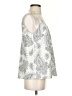 Olivia Grey Silver Sleeveless Blouse Size S - photo 4