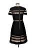 BCBGMAXAZRIA 100% Polyester Black Cocktail Dress Size 4 - photo 2