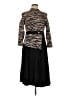 A.L.C. Animal Print Black Casual Dress Size 10 - photo 1