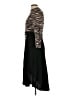 A.L.C. Animal Print Black Casual Dress Size 10 - photo 5