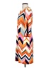 Sandra Darren Chevron-herringbone Orange Casual Dress Size S - photo 5