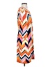 Sandra Darren Chevron-herringbone Orange Casual Dress Size S - photo 4