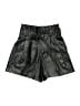 Zara Metallic Black Shorts Size XS - photo 1