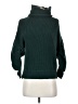 Unbranded 100% Cotton Green Turtleneck Sweater Size XXS - photo 1