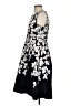 Talbots Graphic Black Cocktail Dress Size 2 - photo 5