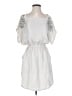 Express 100% Polyester White Casual Dress Size XS - photo 1