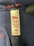 Justice Print Blue Casual Pants Size 14 - photo 3