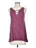 Cloud Chaser Burgundy Sleeveless Top Size S - photo 1