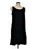 Joe Fresh Solid Black Casual Dress Size M - photo 1