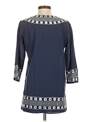Gretchen Scott Designs 3/4 Sleeve Blouse (view 2)