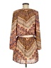 Eight Sixty 100% Polyester Paisley Tan Casual Dress Size M - photo 2