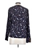 Cotélac 100% Polyester Blue Long Sleeve Blouse Size Sm (1) - photo 2