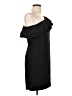 Marley Solid Black Cocktail Dress Size L - photo 4