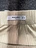 Mango 100% Polyester Ivory Casual Pants Size M - photo 4