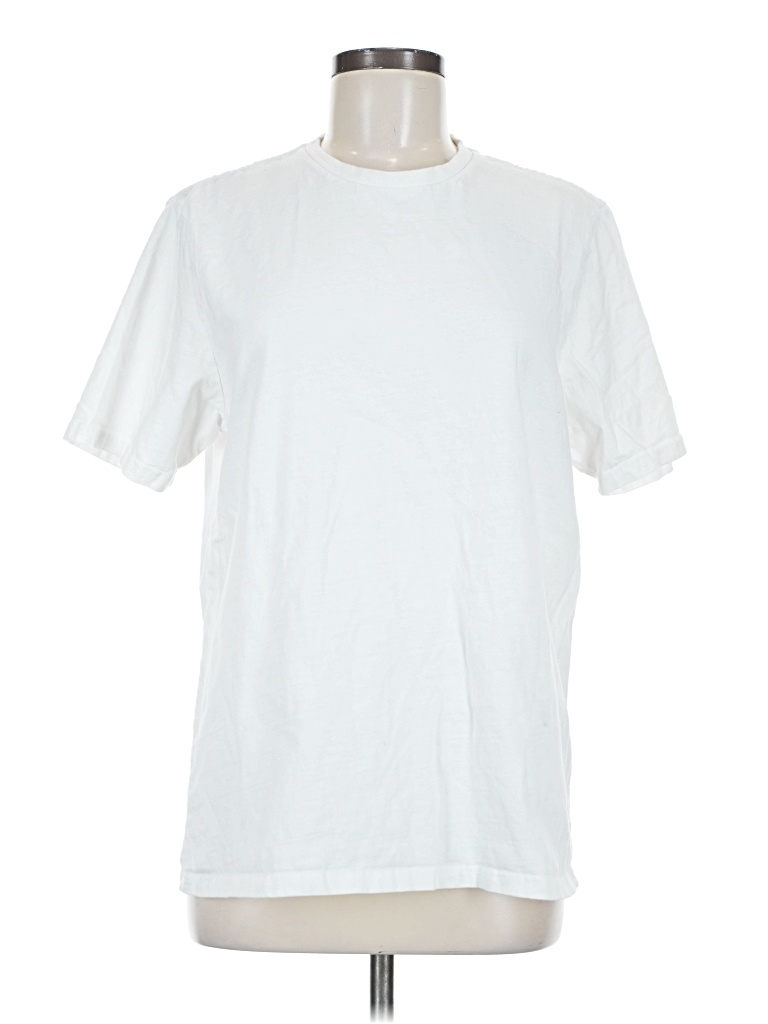 Pre-owned Amazon Essentials Short Sleeve T-shirt In White