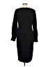 Boden Solid Black Casual Dress Size 8 - photo 2
