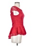 Unbranded Red Short Sleeve Top Size XXS (estimated) - photo 4