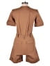 Derek Lam Solid Brown Tan Romper Size 2 - photo 2