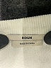 Edun Checkered-gingham Ivory Pullover Sweater Size M - photo 4
