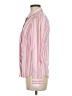 Lands' End Stripes Pink Long Sleeve Blouse Size 8 - photo 5