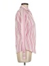 Lands' End Stripes Pink Long Sleeve Blouse Size 8 - photo 4