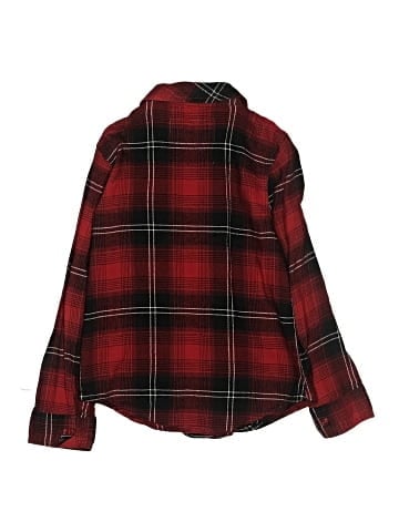 Justice Long Sleeve Button-Down Shirt (view 2)