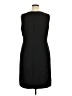 Talbots 100% Polyester Solid Black Casual Dress Size 16 - photo 2