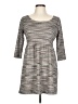 XXI 100% Polyester Tweed Gray Casual Dress Size L - photo 1