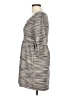 XXI 100% Polyester Tweed Gray Casual Dress Size L - photo 5